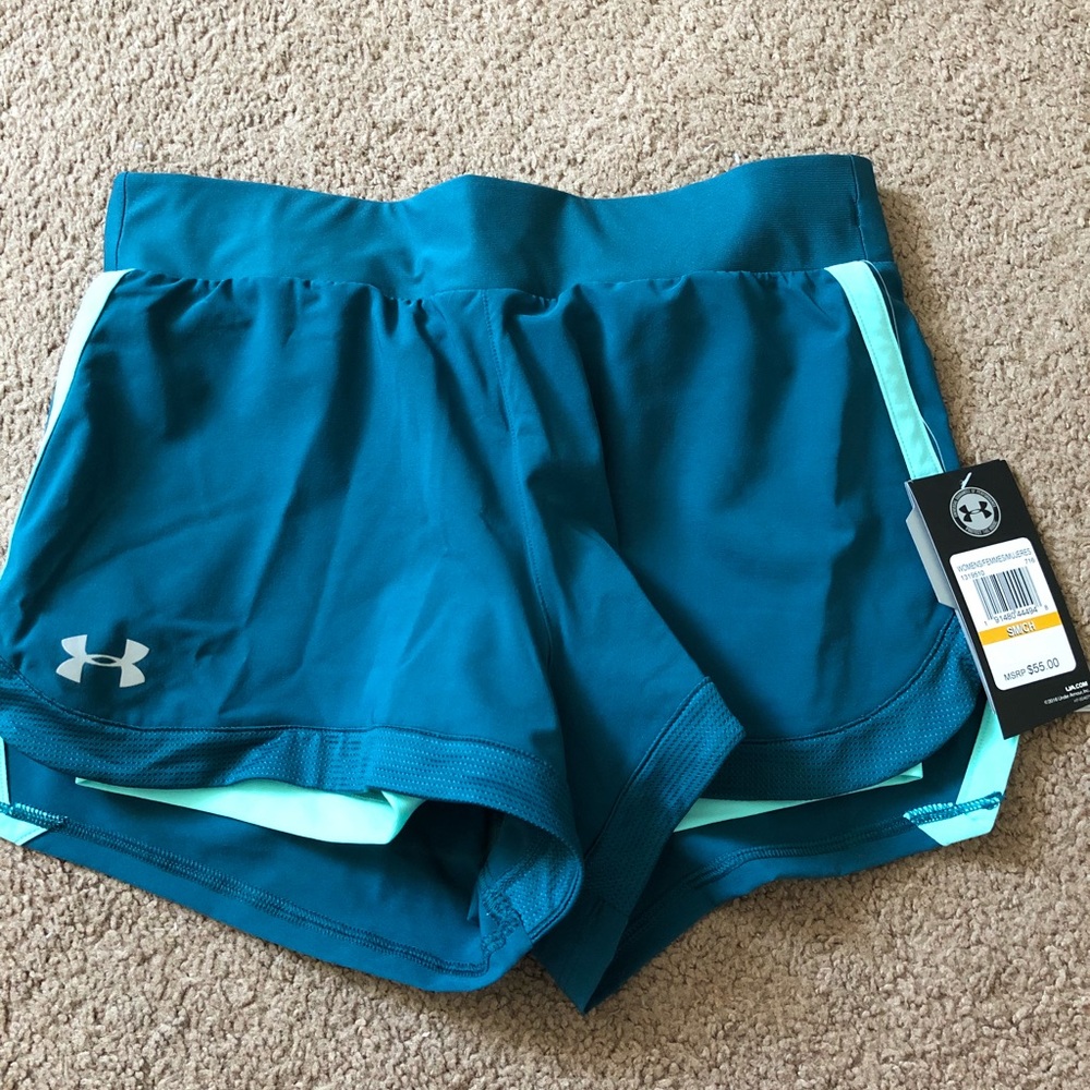 Under Armour compression running shorts
